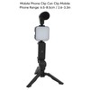 Smartphone Video Kit Tripod Mobile Phone Clip Fill Light Microphone
