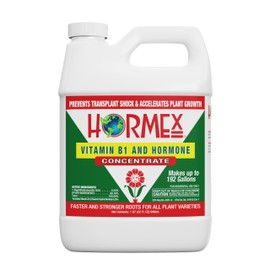 Hormex Liquid Rooting Hormone Concentrate with B1 – Root Growth Stimulator for Strong, Healthy Plants - Prevents Transplant Shock - Houseplants, Gardens, Hydroponics, Trees, Fruits & Vegetables, 32oz