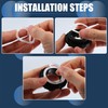 INFINAUTO Universal Bling Car Engine Start Stop Button Cover, Car