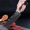 5Pcs Kitchen Knives Set Japanese Damascus Pattern Stainless Steel Meat