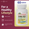GeriCare Senna Plus Natural Vegetable Laxative with Stool Softener, Docusate