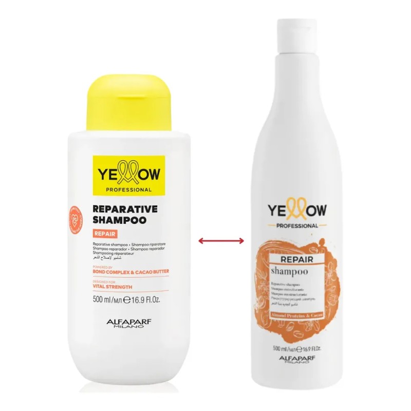 Kit Yellow Repair Profesional Shampoo + Acondicionador 500ml