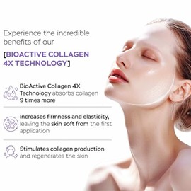 Mascarilla Nocturna de Colágeno | Gel de Colágeno Hidrolizado Al 80% | Mascarilla Facial Coreana Nocturna para Una Hidratación Profunda Y Elasticidad de La Piel (50 Ml / 1,69 Fl Oz)