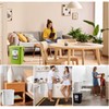 Small Trash Can with Lid Mini Kitchen Hanging Trash Can