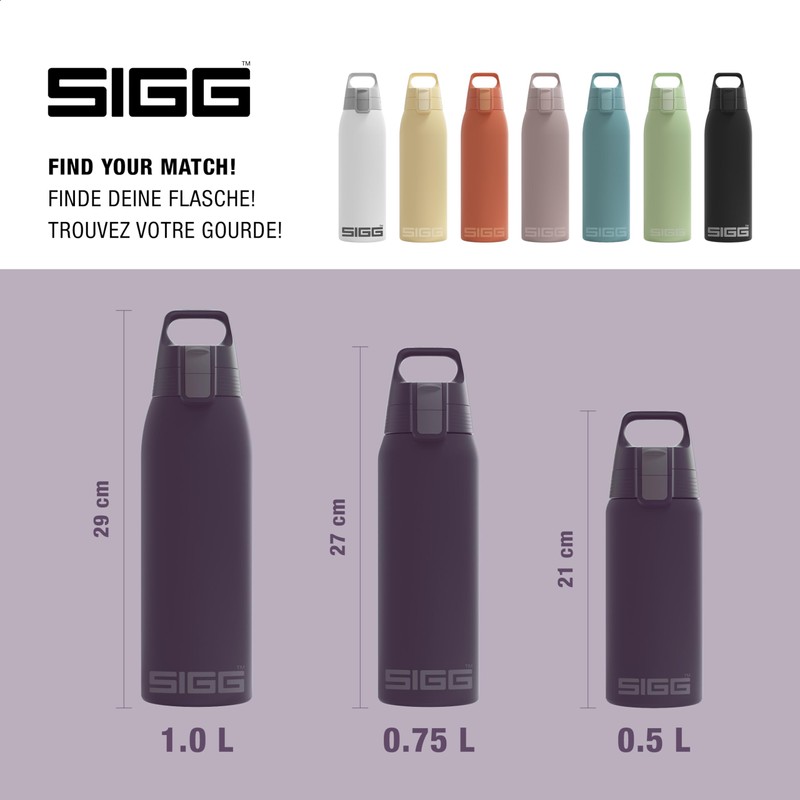 SIGG - Insulated Water Bottle - Shield Therm One Nocturne