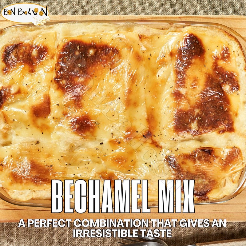 Bechamel Mix With Cheese Powder Flavor Cheesy Béchamel Spice Easy