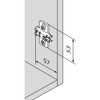 BLUM CLIP Cross Mounting Plate Front System Screws HV: Slotted