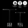 Bigxin 6 Pieces Earring Display Holder, Acrylic Earring Holder Stand