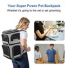 Expandable Cat Backpack Carrier for 2 Cats, Dog Backpack for