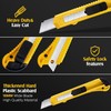 Lanties 100 Pack Box Cutter Retractable Utility Knife 18mm Wide