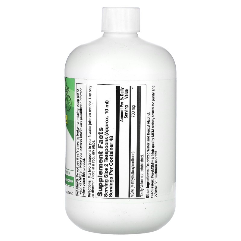 Natural Balance Pure MSM Liquid - 700 mg - Unflavored