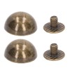 100 Sets Mushroom Rivet 12mm High Hardness Anti Rust Round