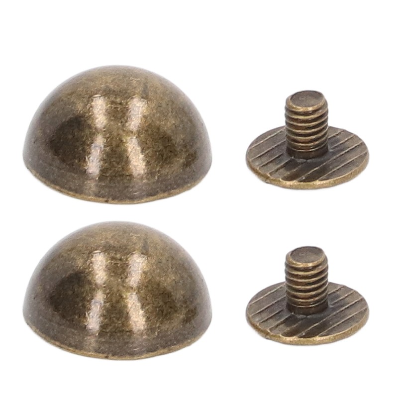100 Sets Mushroom Rivet 12mm High Hardness Anti Rust Round