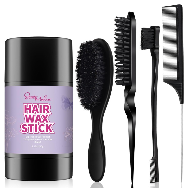 START MAKERS Barra de Cera para Cabello con Set de