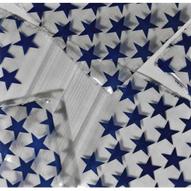 1000 - 1.25" x 1.25" 125125 Blue Star Zipper Lock Baggies Craft Resealable Plastic Baggy 2 Mil Zipper Poly Bags