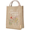 Papierdrachen Gift Bag for Easter Made of Jute - Dimensionally