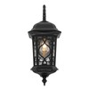 WUPYI Black Outdoor Wall Light Lantern Fixtures,21" H Waterproof Wall-Mount