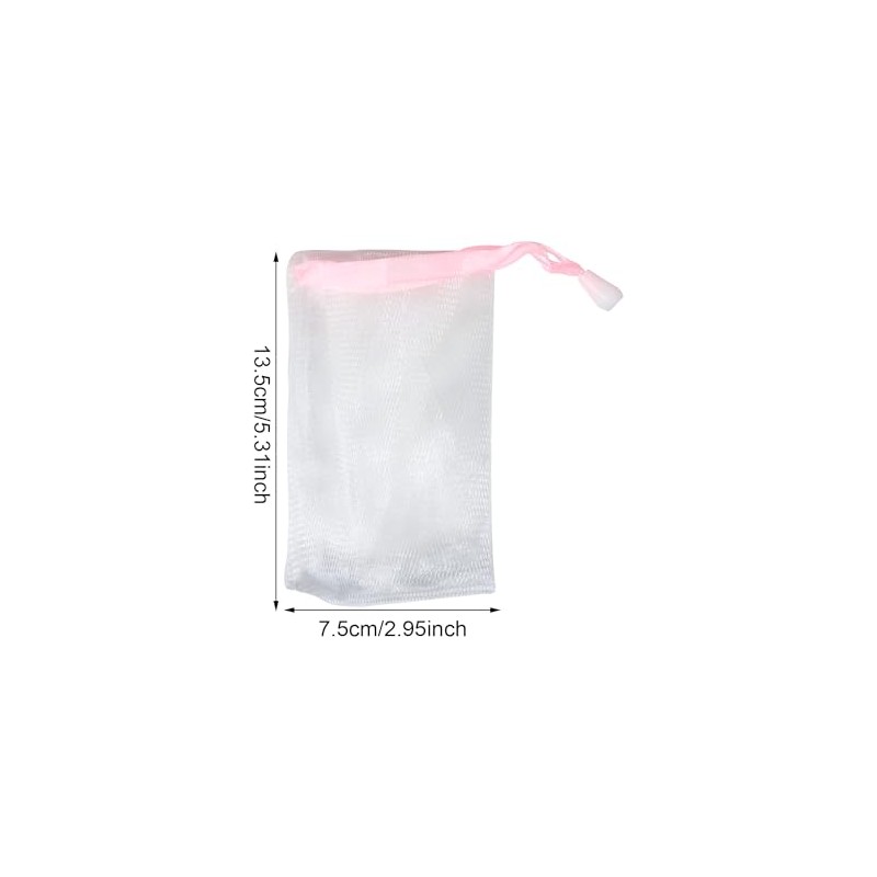 Yueton Bolsas Jabón Malla Espumosa Ideales Limpieza Facial Doble Capa