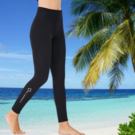 DYNWAVE 2mm Diving Wetsuit Pants Neoprene Swimming Thermal Scuba Kayaking Canoeing Diving Pants - Women M