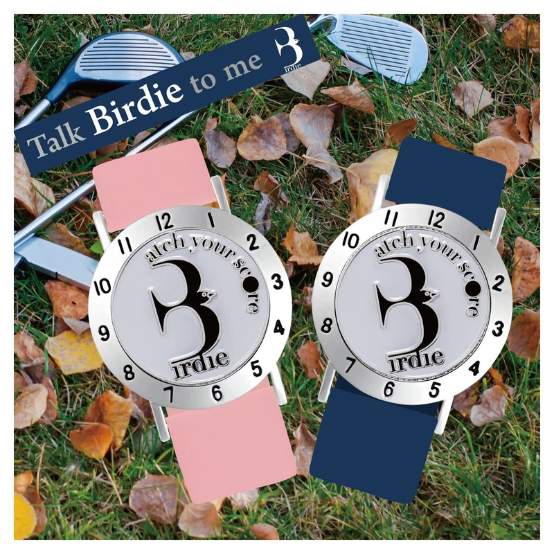 E TRUEE Golf Ball Marker with Golf Stroke Counter Bracelet,