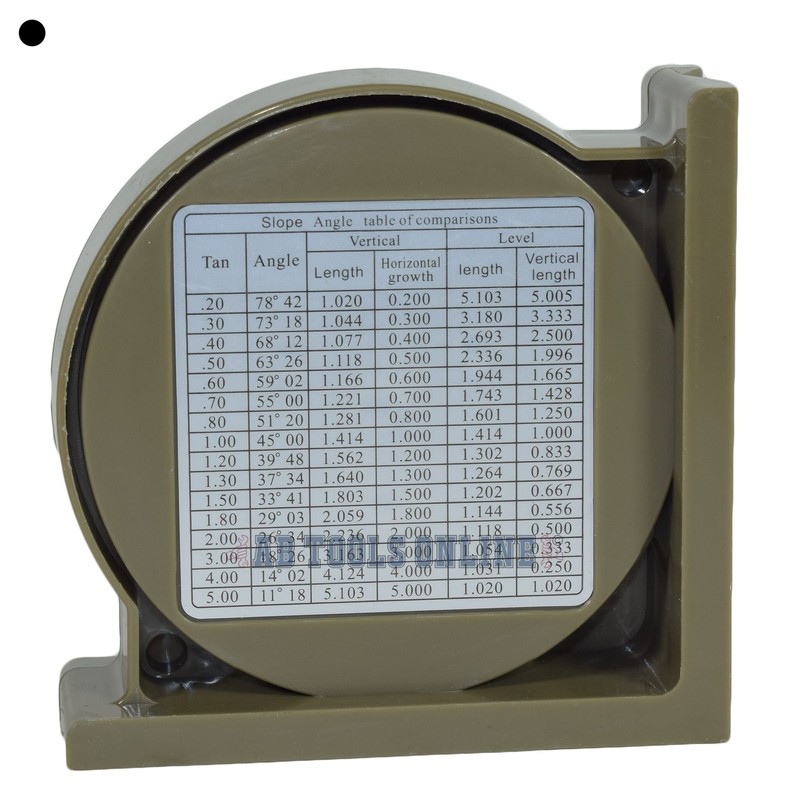 Magnetic Base Angle Finder Measure Spirit Level Gauge Roofer Builders