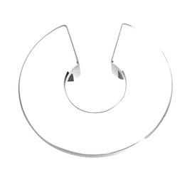 VIBORG (5 Pieces Zinc Alloy Modern Kitchen Cabinet Cupboard Door Handle Knob Pull Dresser Drawer Handles and Knobs Pulls Chrome, SA-670-PSS