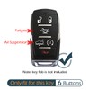 GFDesign 2 Pcs Silicone Key Fob Cover Remote Case Keyless