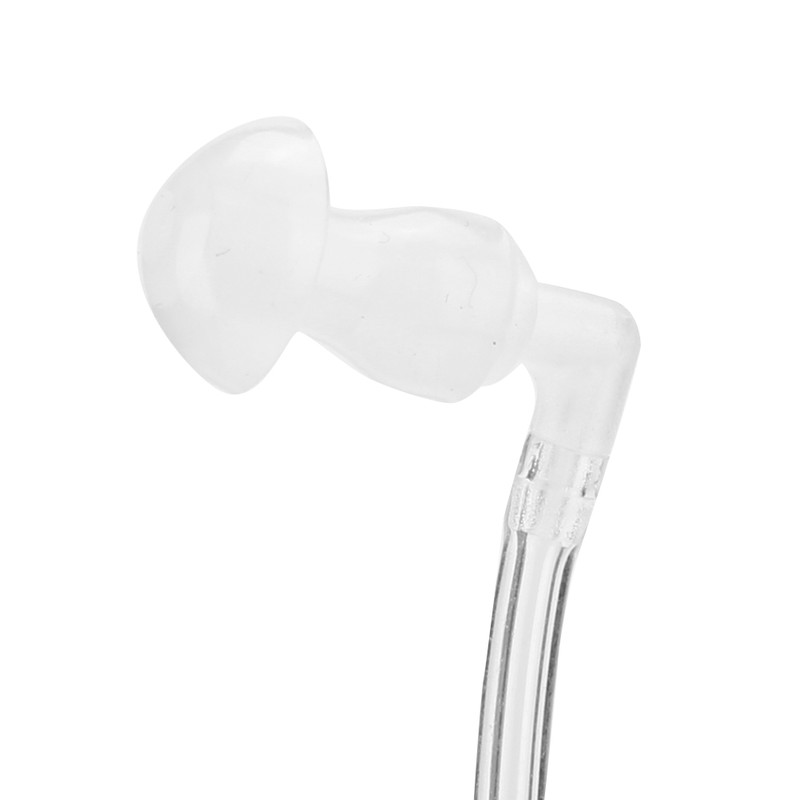 3sets Noise Reduction Headphone AntiRadiation Wire Control Earphone with Mic