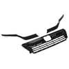 HECASA Front Grille+Headlight Eyelid Molding Compatible with 2018-2020 Honda Odyssey