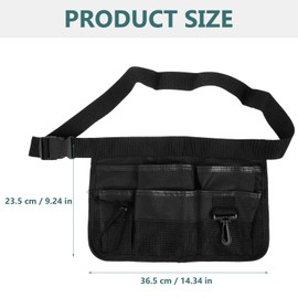 HEALLILY Adjustable Massage Oil Bag Gardening Tool Organizer Bage Essential Oil Protective Case for Salon Gardener