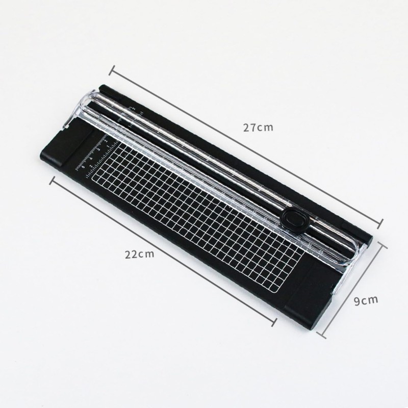Ginhkok Paper Cutter, Paper Cutter, A4 Size, Lightweight Mini Cutting