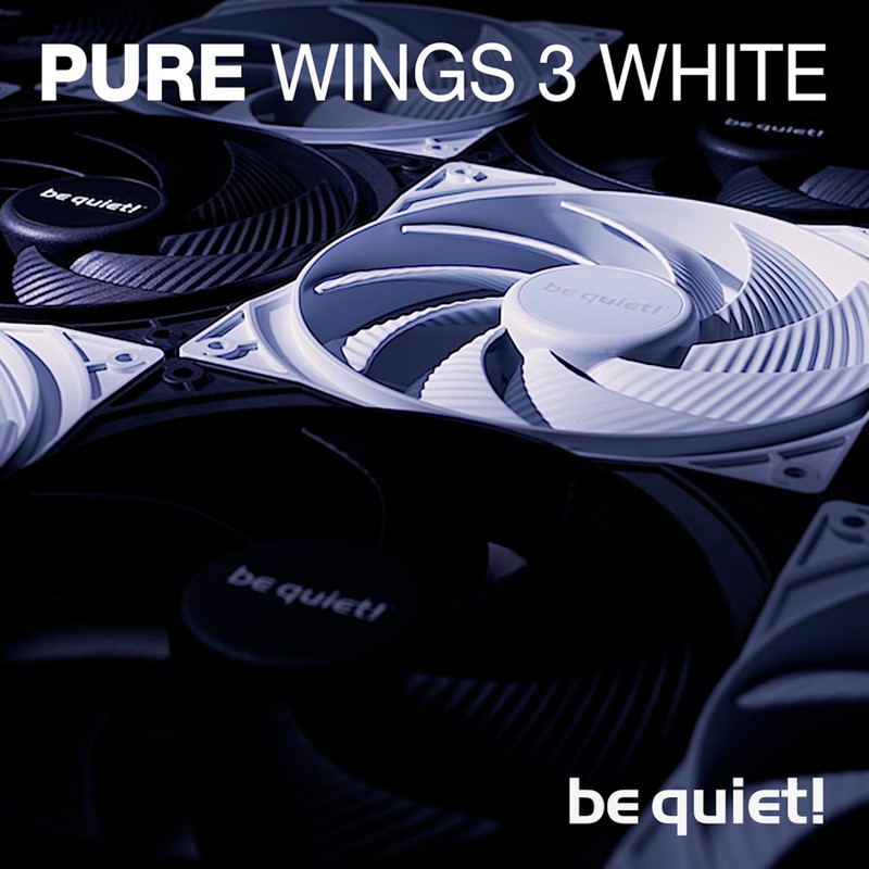 be quiet! Pure Wings 3 140mm PWM White Fan |