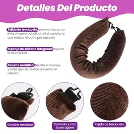 Yakite Tubos para Cabello Sin Calor,4Pcs Heatless Curls con Gorro de Satin para Dormir y Bufanda de Seda Suave, Rizador de Cabello sin Calor para La M
