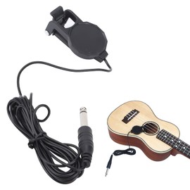 ClipOn Pickup Guitar Microphone Piezo Acoustic Violin Ukulele Accessories Stage Performance Lightweight Portable, #311