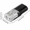 Myqqhbs 40PCS Double-Wire Push-In Connector with Locking Buckle,Low Voltage Wire