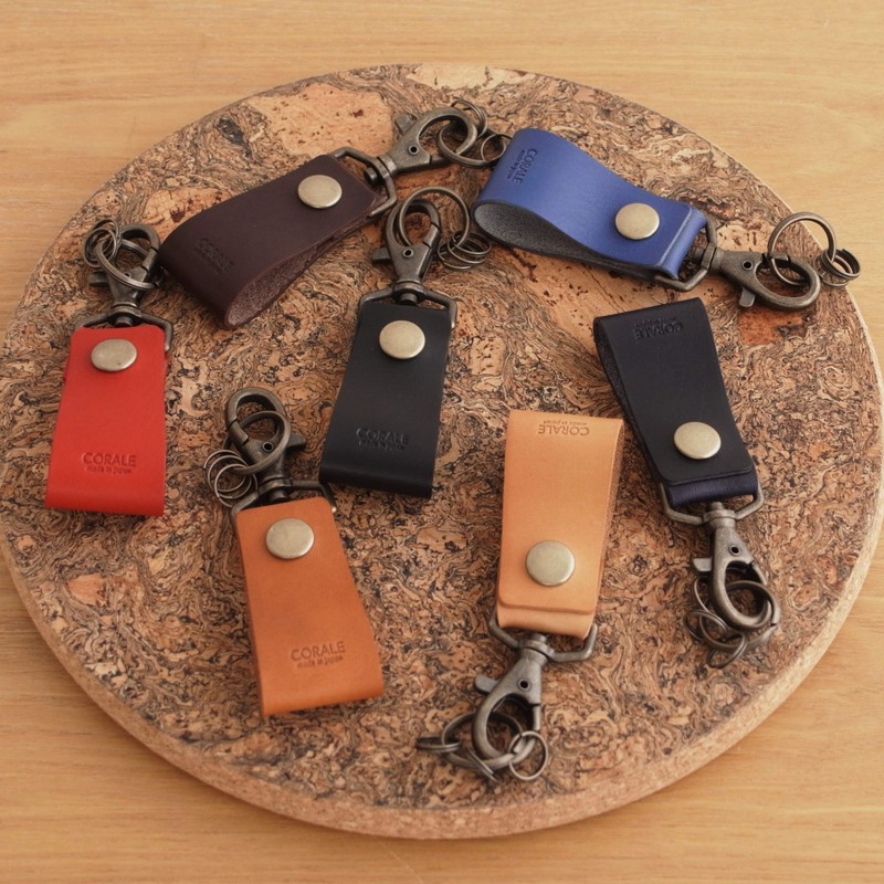 Collare NSM Key Holder, Key Ring, Genuine Leather, Made in