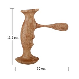 HealthAndYoga(TM) TheraPress Trigger Point, Acupressure, Deep Tissue Massage Tool (Blue) by SoulGenie