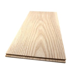 The Hardwood Edge Ash Hardwood Planks - 2-Pack Ash Wood for Unfinished Wood Crafts - 1/4’’ (6mm) 100% Pure Hardwood - Laser Engraving Blanks - Ash Wood Blanks for Crafts and Gifts