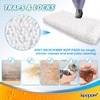 KEEPOW Steam Mop Replacement Pads 1+1 Pack Compatible with Shark