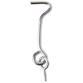 Merriway® BH01743 (4 Pcs) Gate Hook and Eye, 50mm (2 inch) Bright Zinc Plated - Pack of 4 Pieces