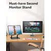 tounee Tablet Holder Stand, Dual Rod Adjustable Aluminum Desktop Stand,