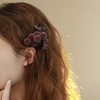Imported Hairpin Making Materials / Hair Accessory Parts cd112 Hairpin/Red Grape 200ea