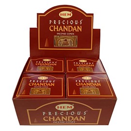 HEM Precious Chandan Cone Set of 12