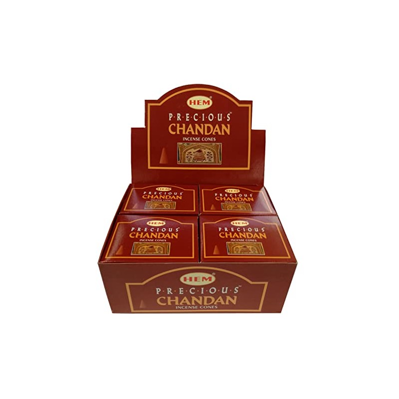HEM Precious Chandan Cone Set of 12