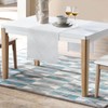 LLCUTESHOP White Table Runner, 33 x 183 cm 13 x