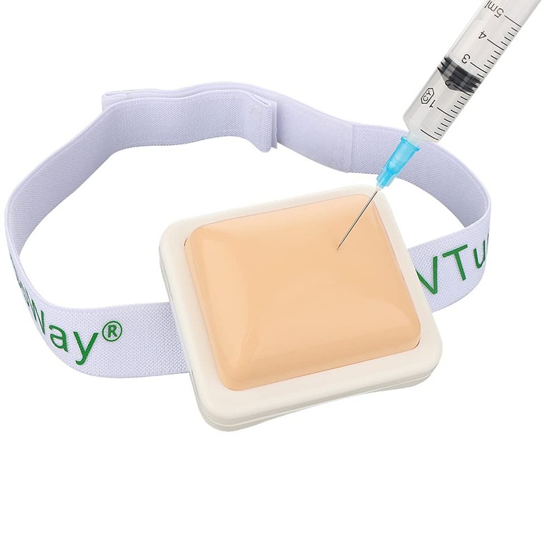 Injection Pad-Plastic Intramuscular, Injection Training Pad for Nurse, Medical Students