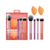 Real Techniques, Everyday Essentials, Set de Brochas de Maquillaje con