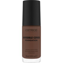 Catrice Invisible Cover Foundation, No. 065C, Nude, Moisturising, Long-Lasting, Natural, for Dry Skin, Vegan, Oil-Free, Paraben-Free, No Microplastic Particles, Pack of 1 (30 ml)