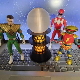 Power Rangers Lightning Collection Viewing Globe With Lights Accessory Version 2