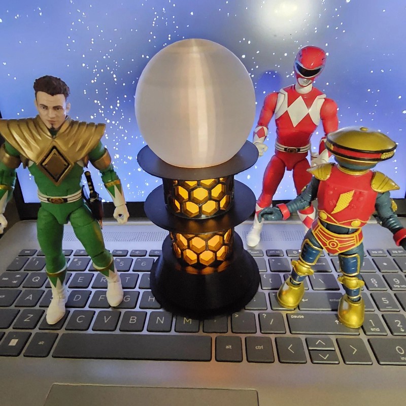 Power Rangers Lightning Collection Viewing Globe With Lights Accessory Version